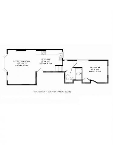 			NEW INSTRUCTION, 1 Bedroom, 1 bath, 1 reception Apartment			 Handforth Road, Oval
